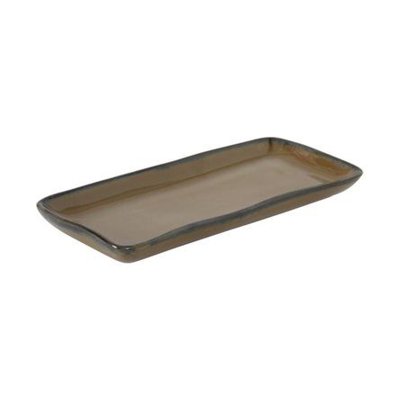 TUXTON Vitrified China Tray Agave - 11.63 x 5.13 x 1.13 in. - 1 Dozen GAA-550